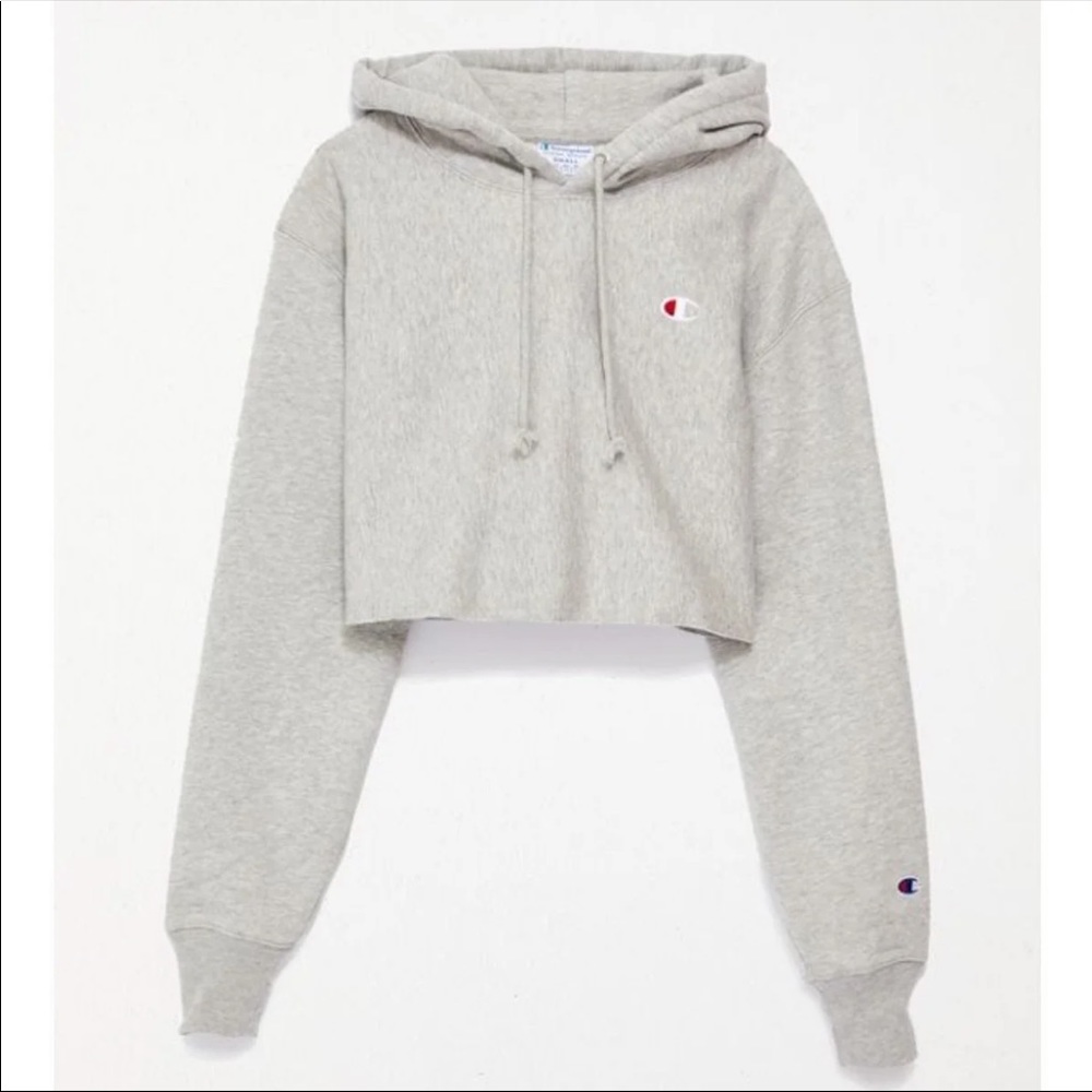 Champion cropped hoodie